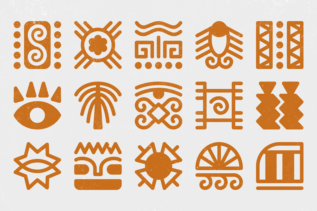 Ethnic Icons Vol 3, an Outline Icon by Tekuni (Photo 5 of 11)