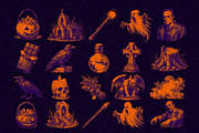 Halloween Vintage Engraving Vol.03, an Object Illustration by Alara Studio (Thumbnail 5 of 7)