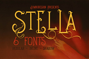 Stella - Decorative Font