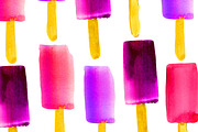 Summer Mood, Watercolor Set With Ice, a Pattern Graphic by Mona Monash (Thumbnail 7 of 13)