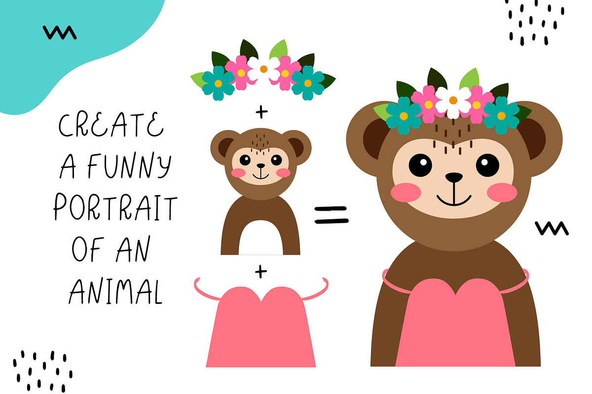 Lovely Animals Creator, an Animal Illustration by JuliyArt (Photo 5 of 17)