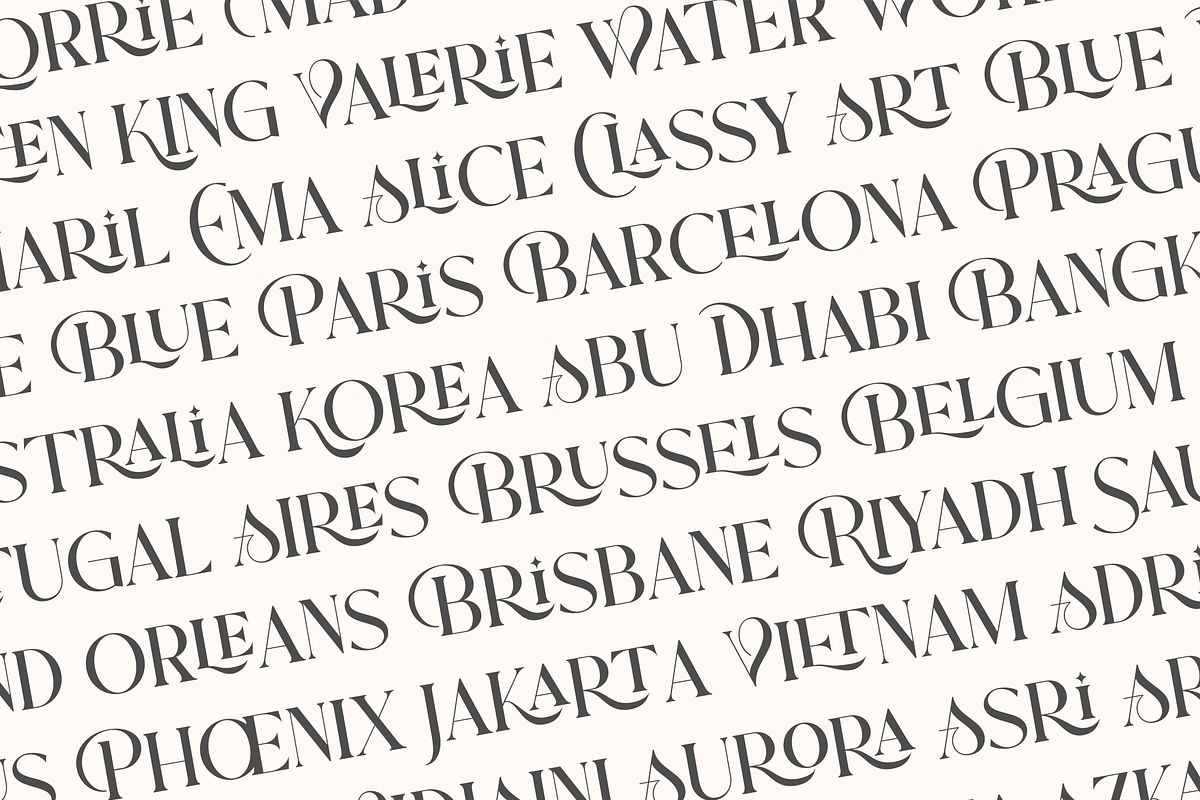 Prince Waskita - Serif Typeface, a Serif Font by Artchitype Studio (Photo 9 of 13)