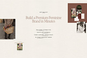 Feminine Small Business Logo Kit, a Branding & Logo Template by Ederra Design (Thumbnail 9 of 16)
