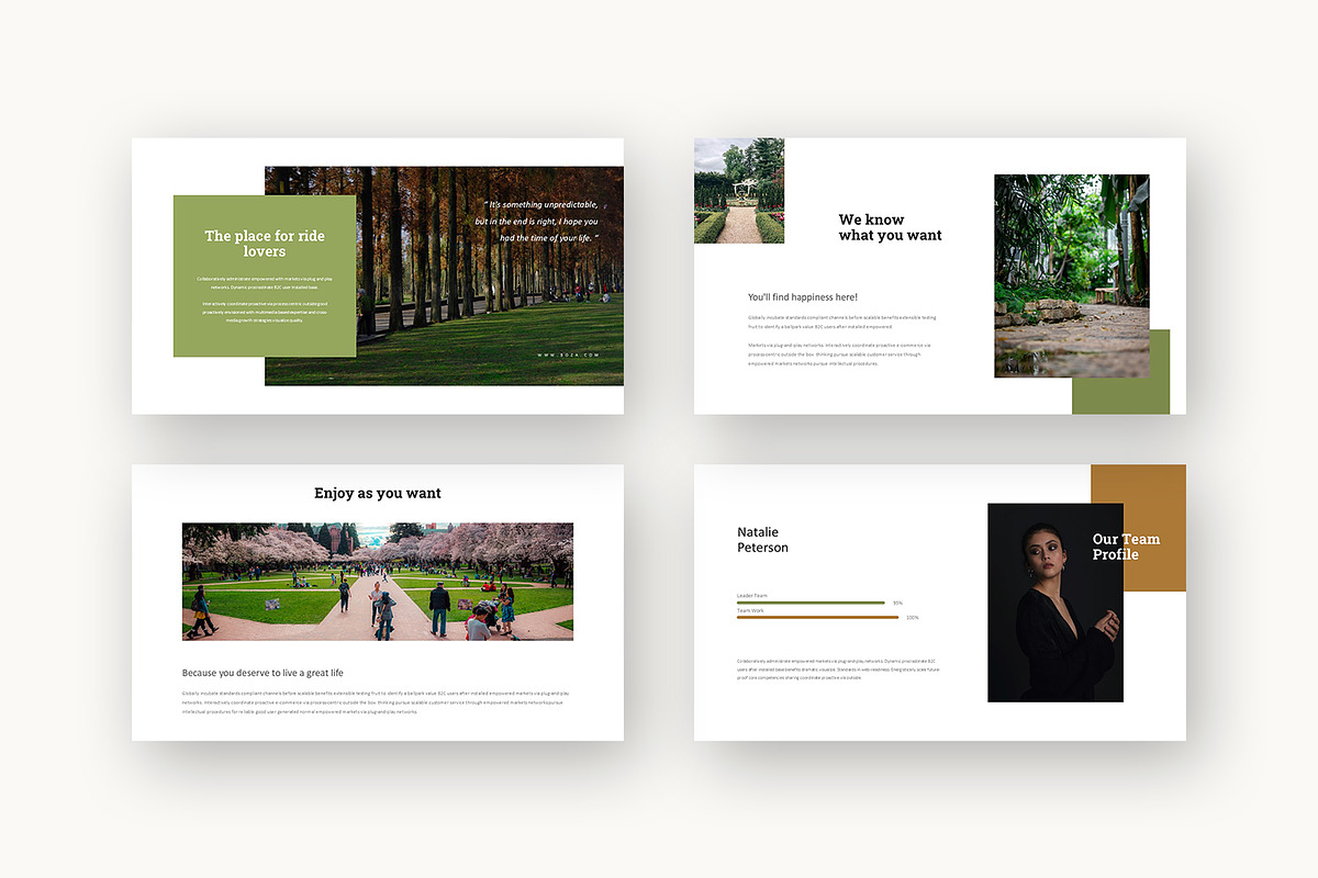 Boza : Garden Design Google Slides, a Presentation Template by Punkl Camp (Photo 4 of 16)