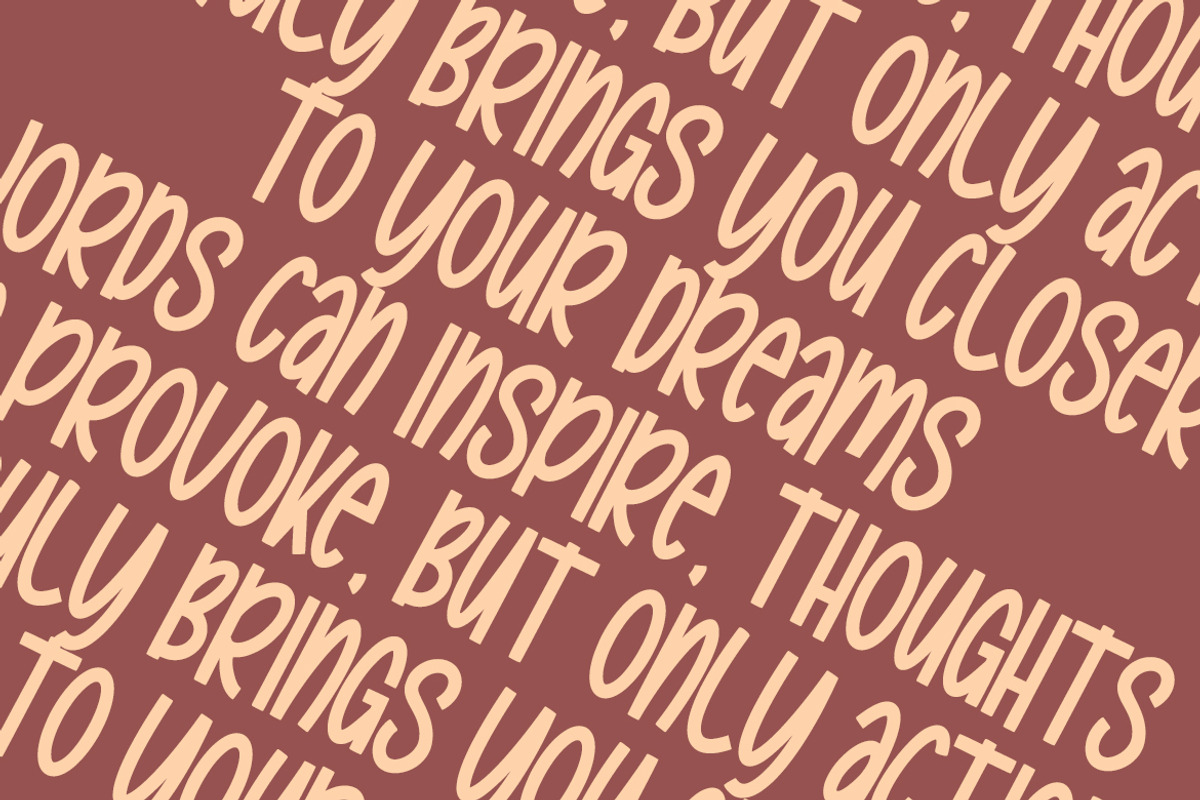 Kabhedo - Playfull Sans Serif Font, a Sans Serif Font by skiiller studio (Photo 5 of 9)