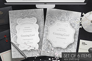 Wedding cards set - vector, an Invitation Template by LineTale (Thumbnail 1 of 2)
