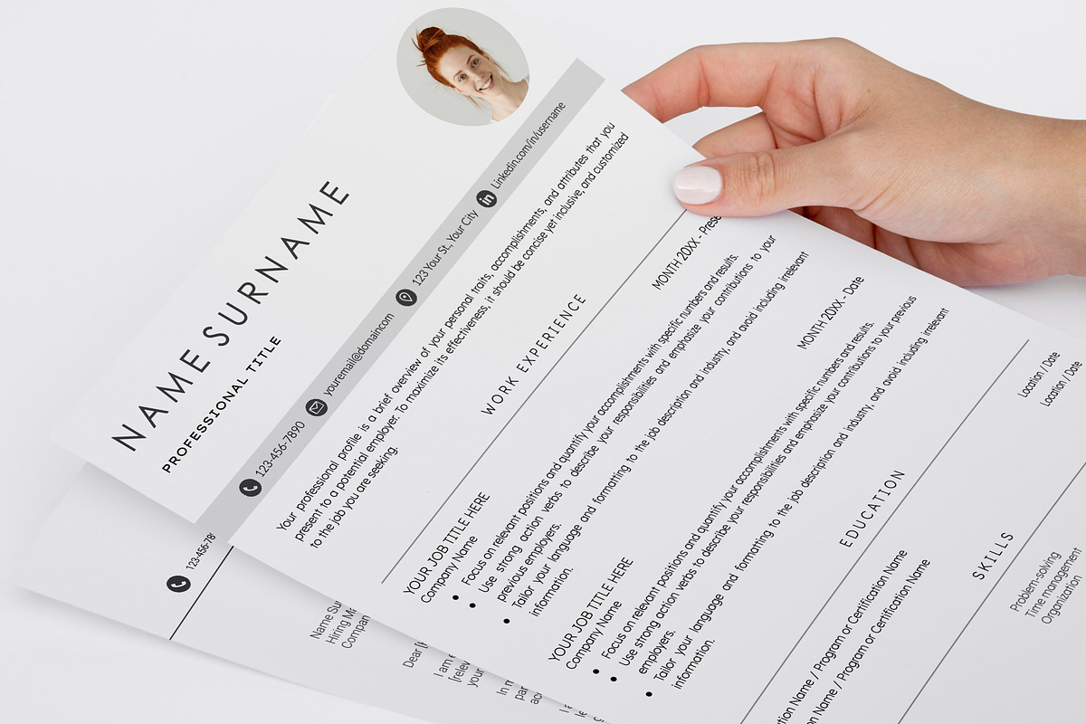 US Federal Resume Template, a Resume Template by OkiDocs Resume Templates (Photo 6 of 9)
