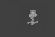 Stylized Gym and Fitness Set, an Object 3D Model by Artem Varnitsin (Thumbnail 17 of 23)