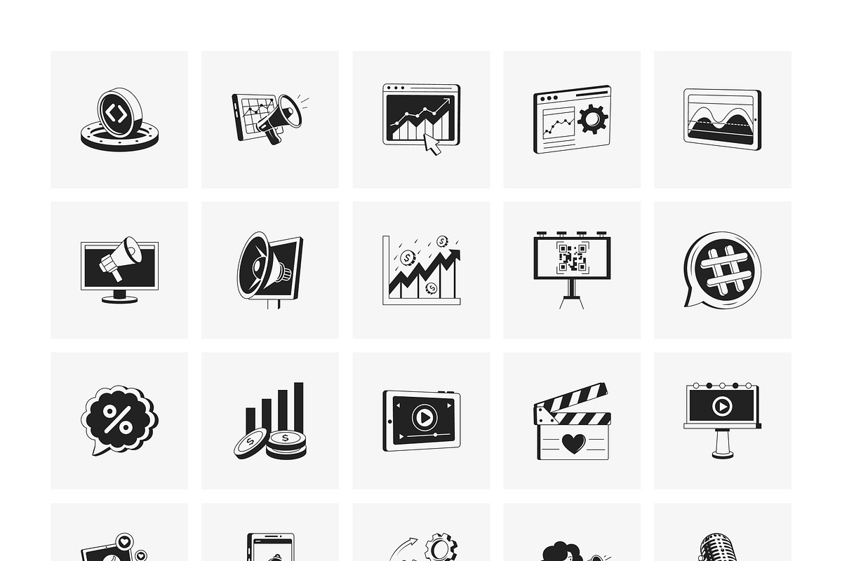 1350 The Doodle Vault, a Solid Icon by Vectors Market (Photo 30 of 30)