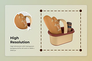 Spring Garden 3D Icon Pack, a Seasonal Illustration by twinstd (Thumbnail 3 of 6)