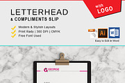 Letterhead, a Stationery Template by asimalikhan555 (Thumbnail 2 of 13)