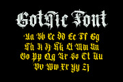 Gothic vector letters - 023, an Object Graphic by GeekClick (Thumbnail 3 of 12)