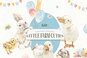 Animals Watercolor Clipart Bundle, an Animal Illustration by Cat In Colour (Thumbnail 38 of 41)