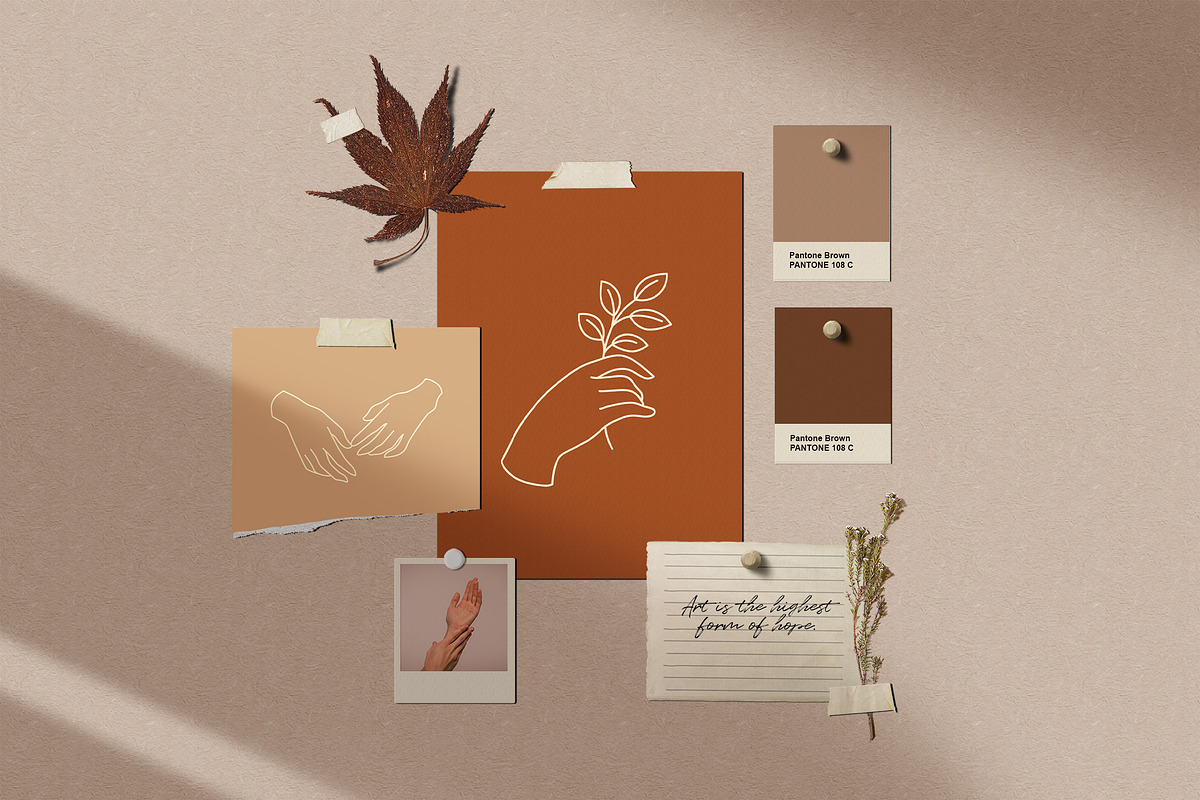 Hand Logo Line Illustrations, an Illustration by Rough Edges Supply Co. (Photo 10 of 12)