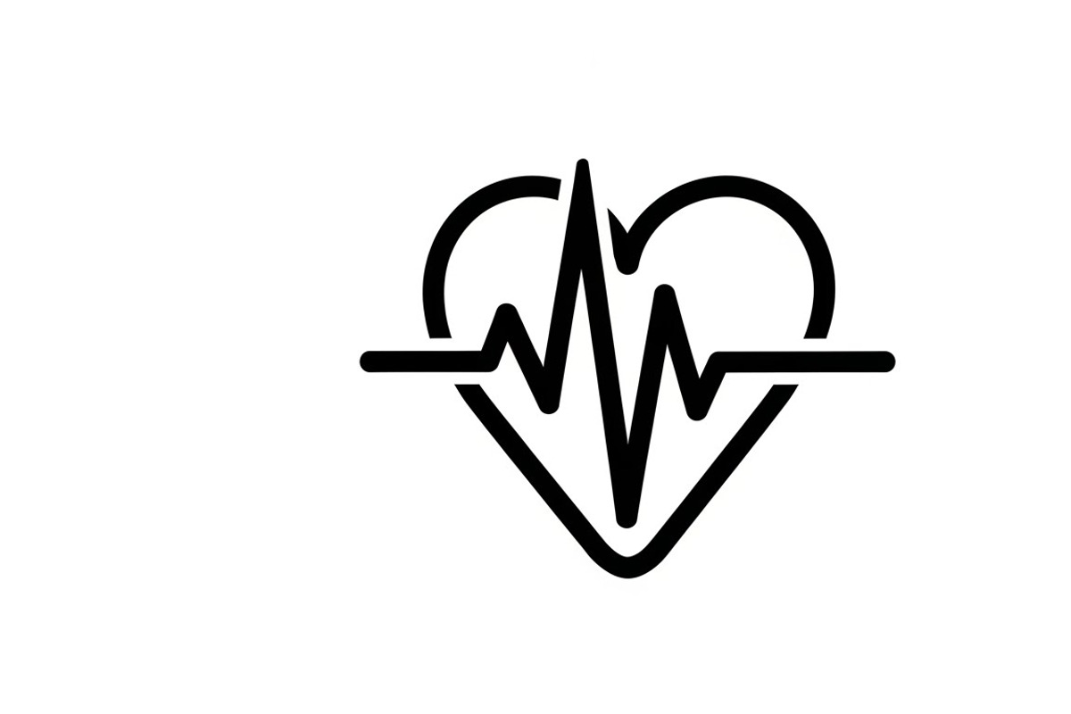 Modern heartbeat symbol icon vector, an Illustration by Amazin_art (Photo 18 of 20)