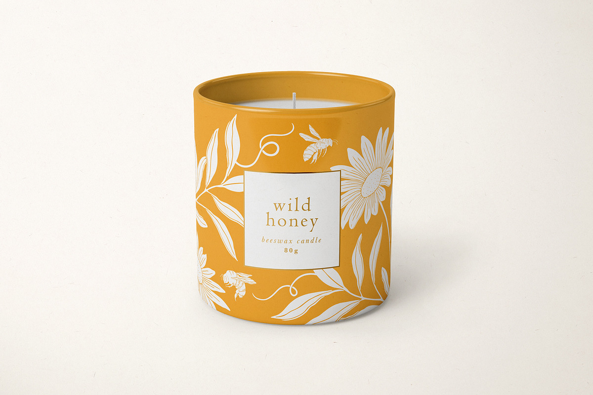 Wild Honey Vector Illustrations, a Decorative Illustration by rouxsupplyco (Photo 12 of 14)