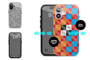 iPhone 16 Tough Case Mock-up, an iPhone Mockup by Colatudo Store (Thumbnail 7 of 10)