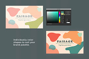 PAISAGE Business Card Template, a Business Card Template by Nectarine (Thumbnail 4 of 5)