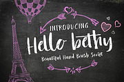 Hello Bethy, a Script Font by Olexstudio (Thumbnail 2 of 7)