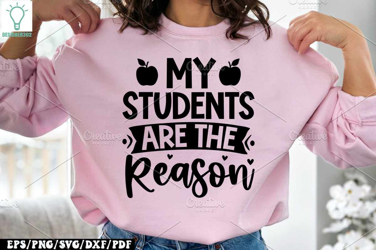 Teacher SVG Bundle, a Graphic by Designer302 (Photo 11 of 27)