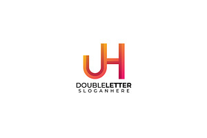 Initial Letter UH Logo Minimal, a Branding & Logo Template by OmerStudio