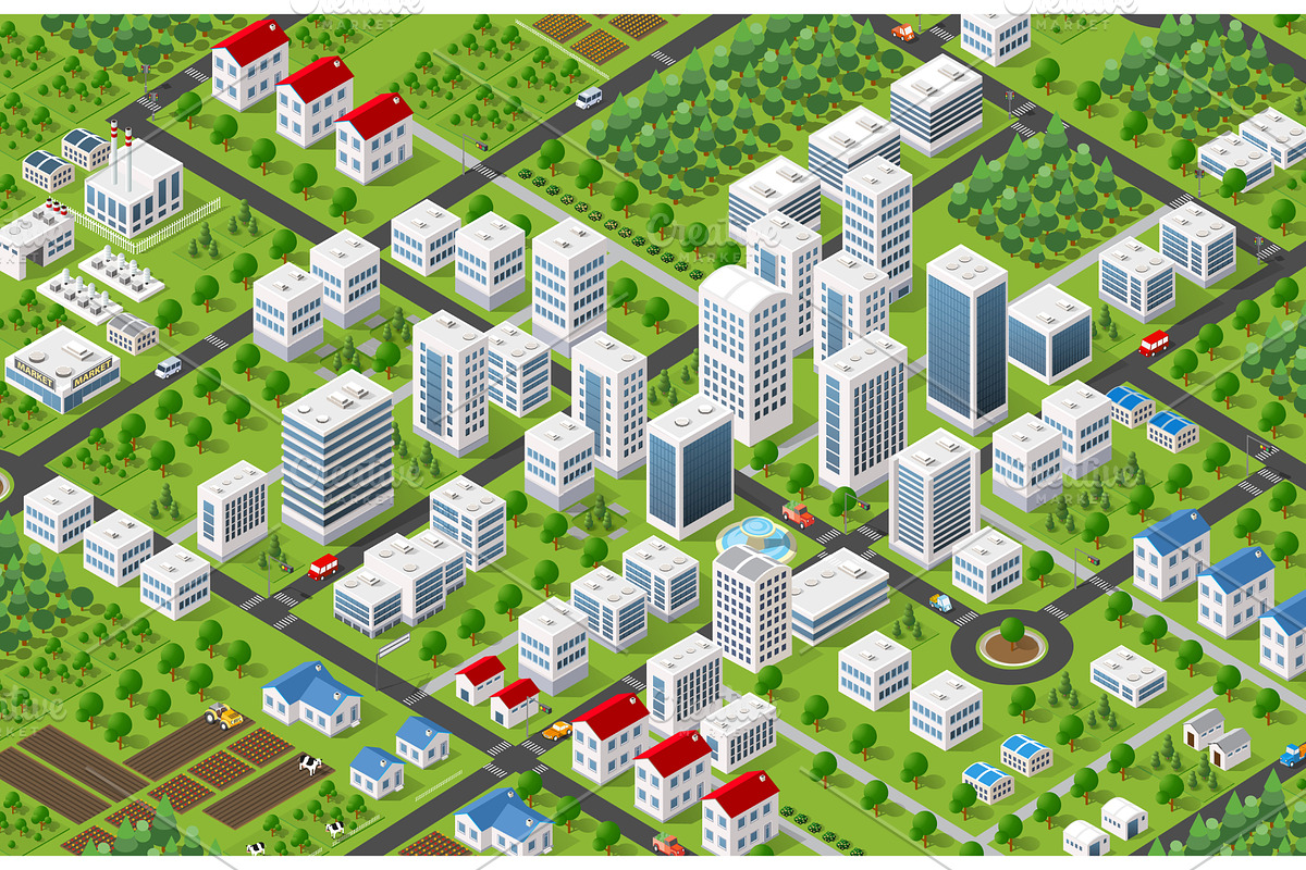 city megapolis structure, an Illustration by AlexZeL