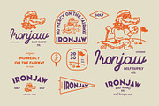 Animals Golf Mascot Bundle, a Sport Illustration by Skilline Supply Co. (Thumbnail 3 of 22)