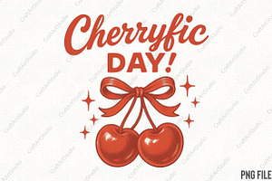 Cherrific Valentine's Day PNG, an Illustration by CraftArtStudio