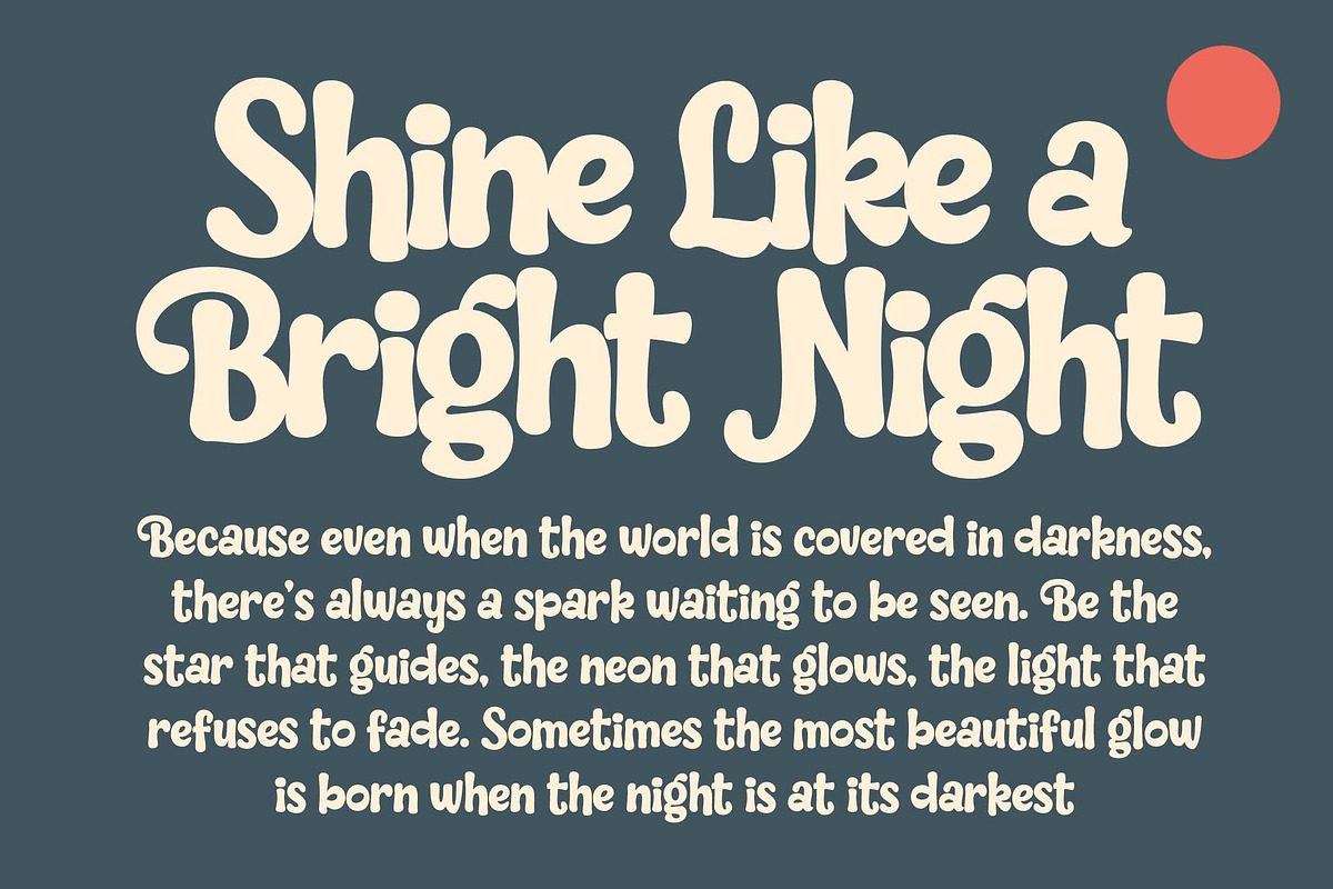Angel Winkle a Bouncy Bold Font, a Font by Blankids Studio (Photo 7 of 12)