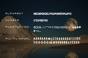 Zupiters - Futuristic Display Font