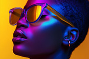 109 Fashion models in sunglasses, a Beauty & Fashion Photo by Handmadefont (Thumbnail 27 of 113)