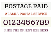 Alaska - Art Nouveau pixel art, a Serif Font by SelfBuild Type (Thumbnail 8 of 11)