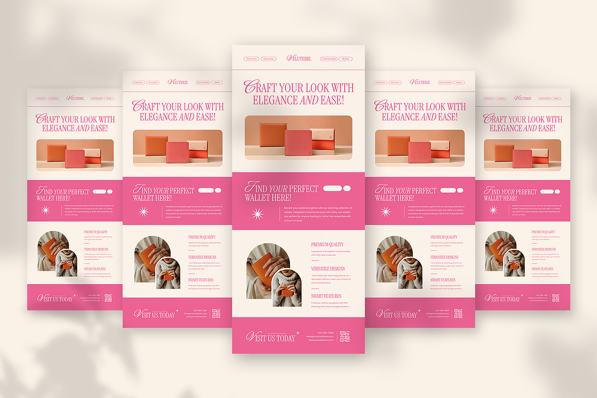 Elegance Wallet - Roll Up Banner, a Print Template by VUNIRA (Photo 2 of 3)