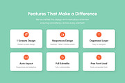 Sophia - Student Portfolio Landing, a Landing Page Template by productype1 (Thumbnail 2 of 5)