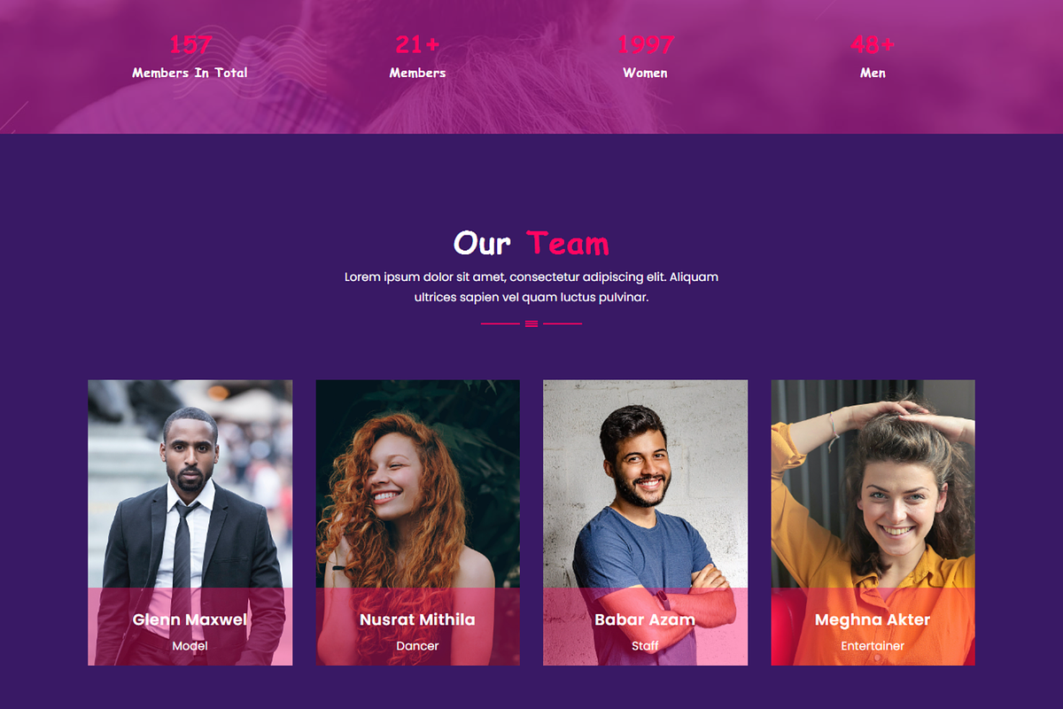 Lovely Dating & Social HTML Template, a HTML Template by Themeplaza (Photo 5 of 7)