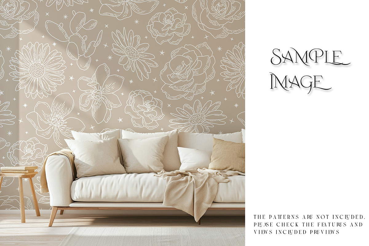 Wallpaper Mockups PSD and PNG, a Product Mockup by mock-ups (Photo 9 of 16)