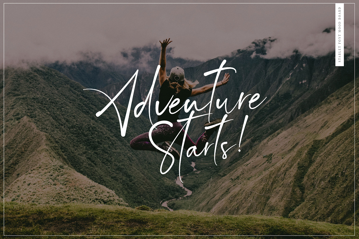 Starlet Script Font + 12 Logos preview 2