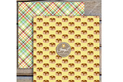 Breakfast Digital Papers & Clipart, a Pattern Graphic by JennyL Designs (Thumbnail 5 of 6)