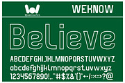 Neutral font, a Sans Serif Font by weknow (Thumbnail 2 of 8)