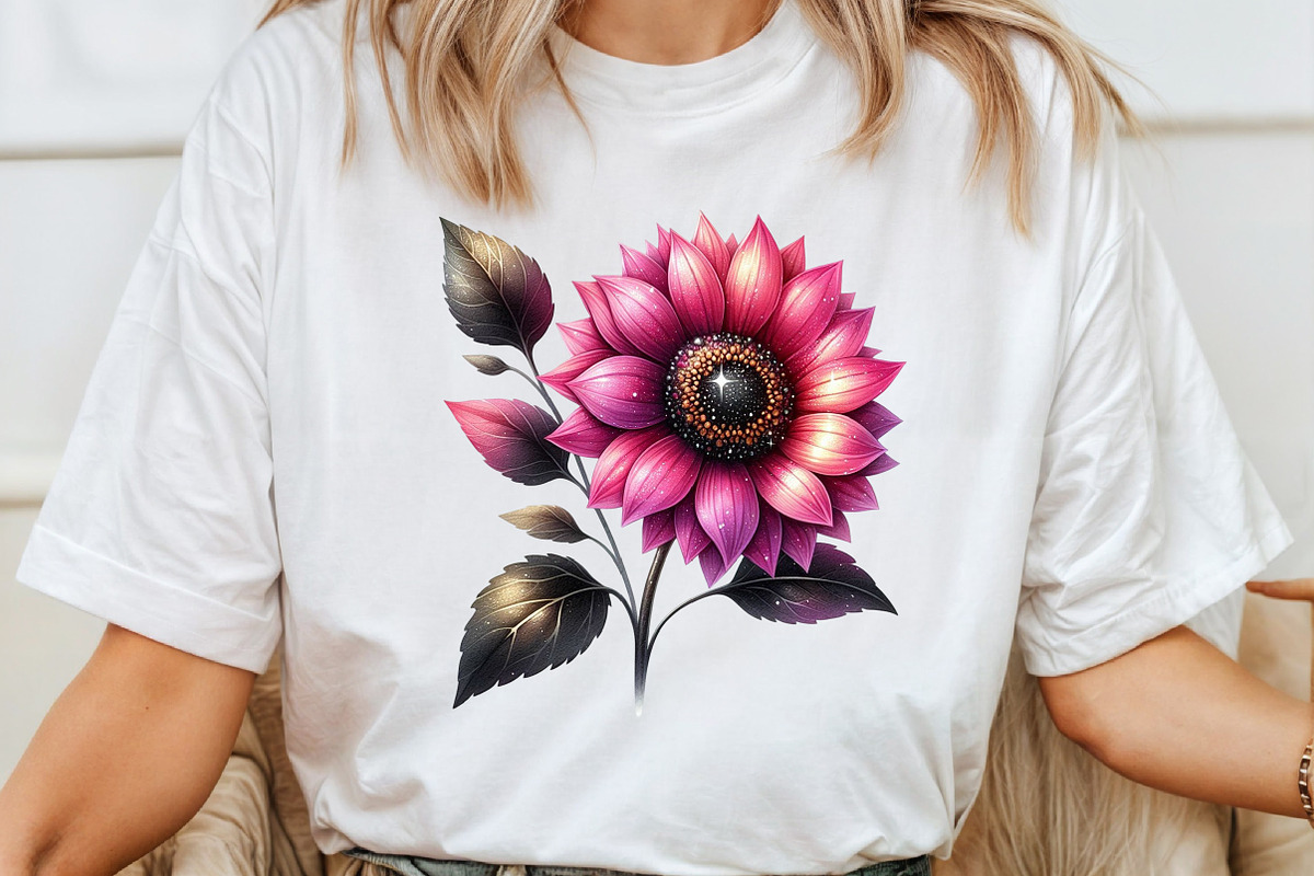 Watercolor Pink and Black Autumn, an Illustration by Pixels.Craft (Photo 4 of 7)