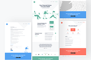 Financial Website PSD, Sketch, XD, a Landing Page Template by TIB Digital (Thumbnail 5 of 7)