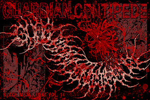 Guardian Centipede-Black Metal Font