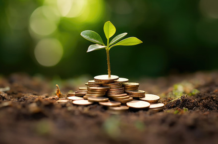 An image that represents the idea of financial growth and invest, a Business Photo by designvectx