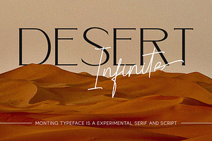 Monting Serif Script Modern Font Duo