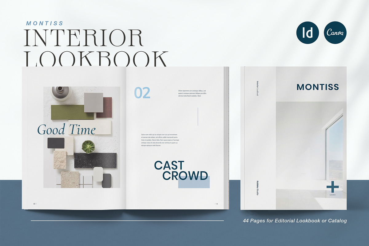 Canva Interior Lookbook | MONTISS, a Magazine Template by BlancaLab Studio (Photo 1 of 9)
