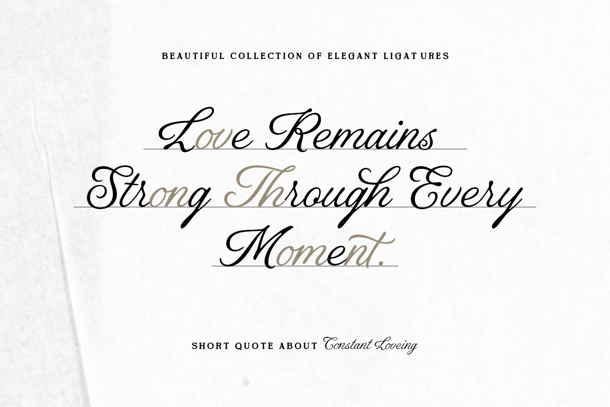 MCO - Beloved Daughterly, a Script Font by Mojiscope Studio (Photo 3 of 10)