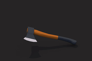 Low Poly Axe Pack