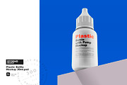 Plastic Bottle Mockup 30ml, a Packaging Mockup by Reformer Mockup (Thumbnail 1 of 7)