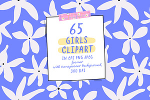 Girl Boss Office Essentials Clipart