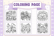 Silly Crimes Coloring Book, a Decorative Illustration by HueNestify (Thumbnail 2 of 4)